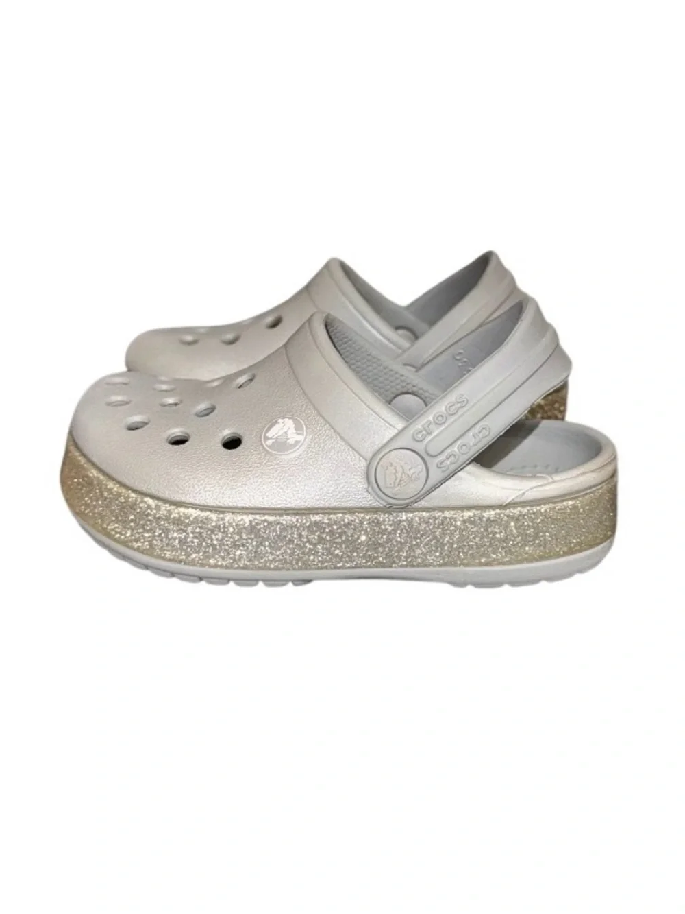 CROCS brand silver